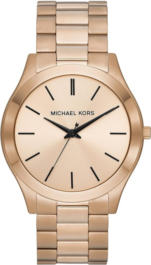 Michael Kors Oversized Slim Runway Men's Watch, Stainless Steel Watch for Men - Image 3